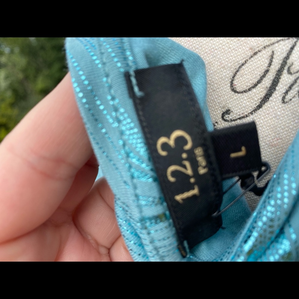 1.2.3 Paris Short Sleeve Blouse - Picture 4 of 4